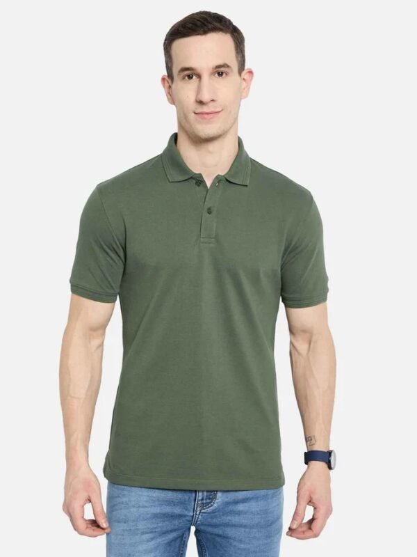 Octave Men Polo Collar T-shirt