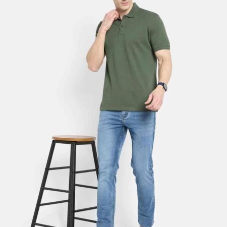 Octave Men Polo Collar T-shirt