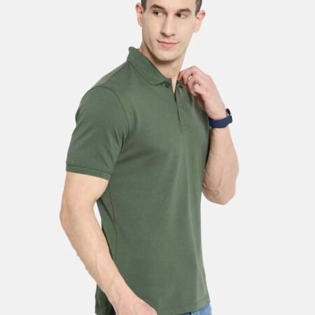 Octave Men Polo Collar T-shirt
