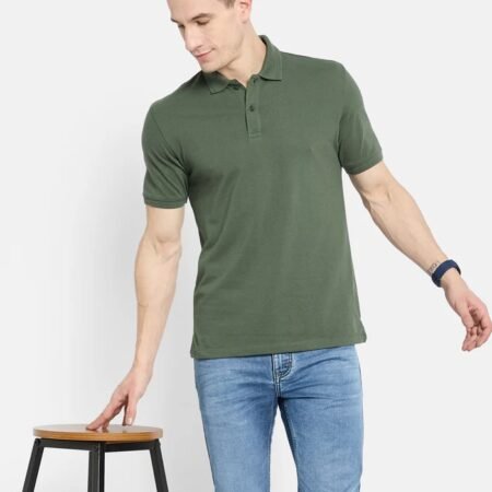 Octave Men Polo Collar T-shirt