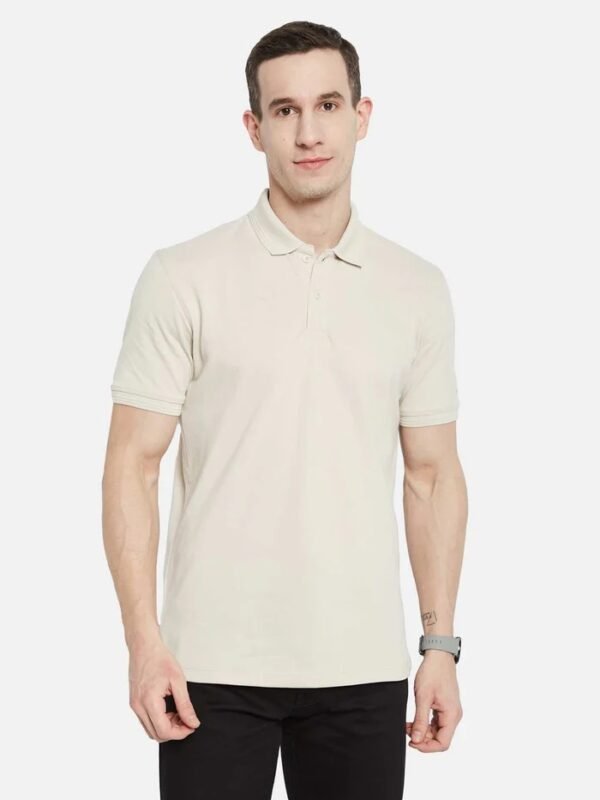 Octave Men Polo Collar T-shirt