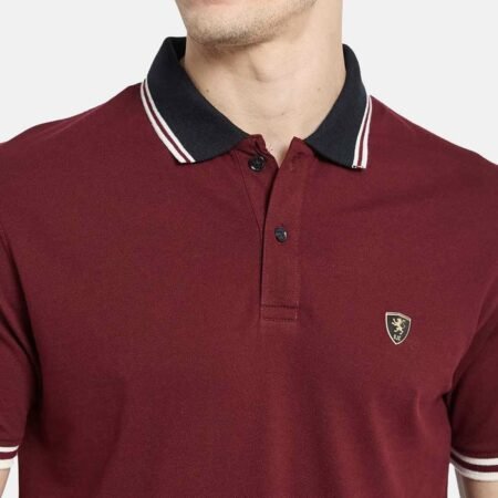 Octave Men Polo Collar T-shirt