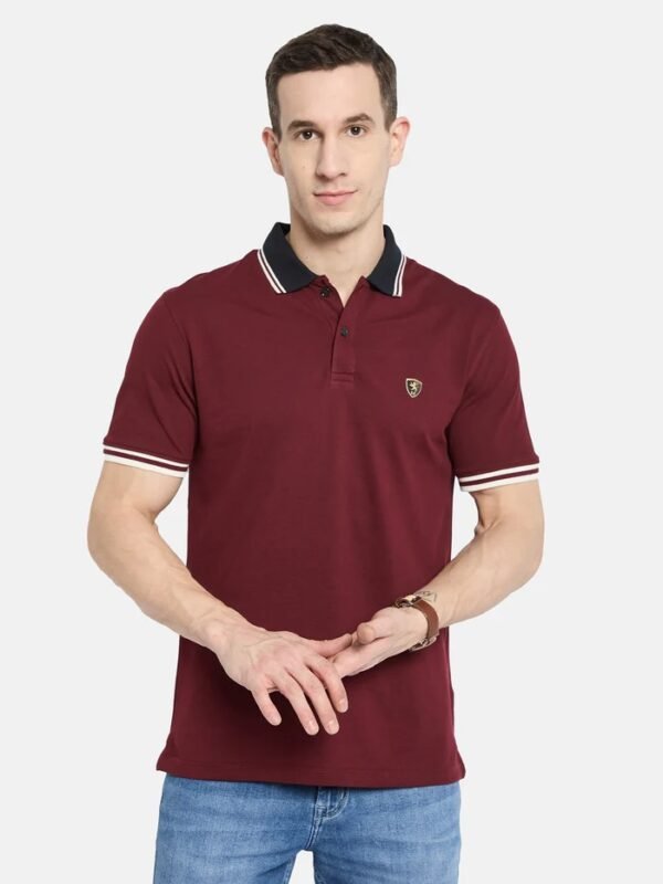 Octave Men Polo Collar T-shirt
